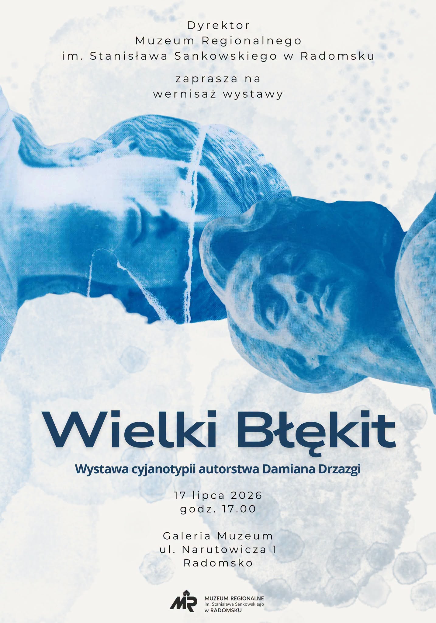 „Wielki Błękit” – wystawa cyjanotypii Damiana Drzazgi