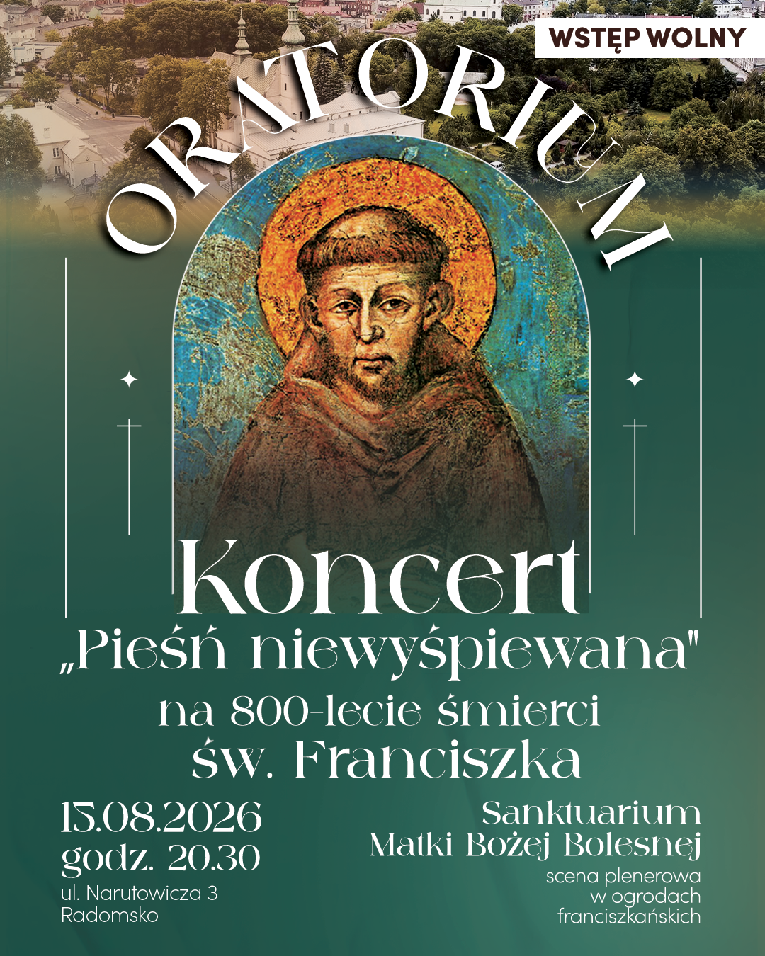 Oratorium na 800-lecie śmierci św. Franciszka