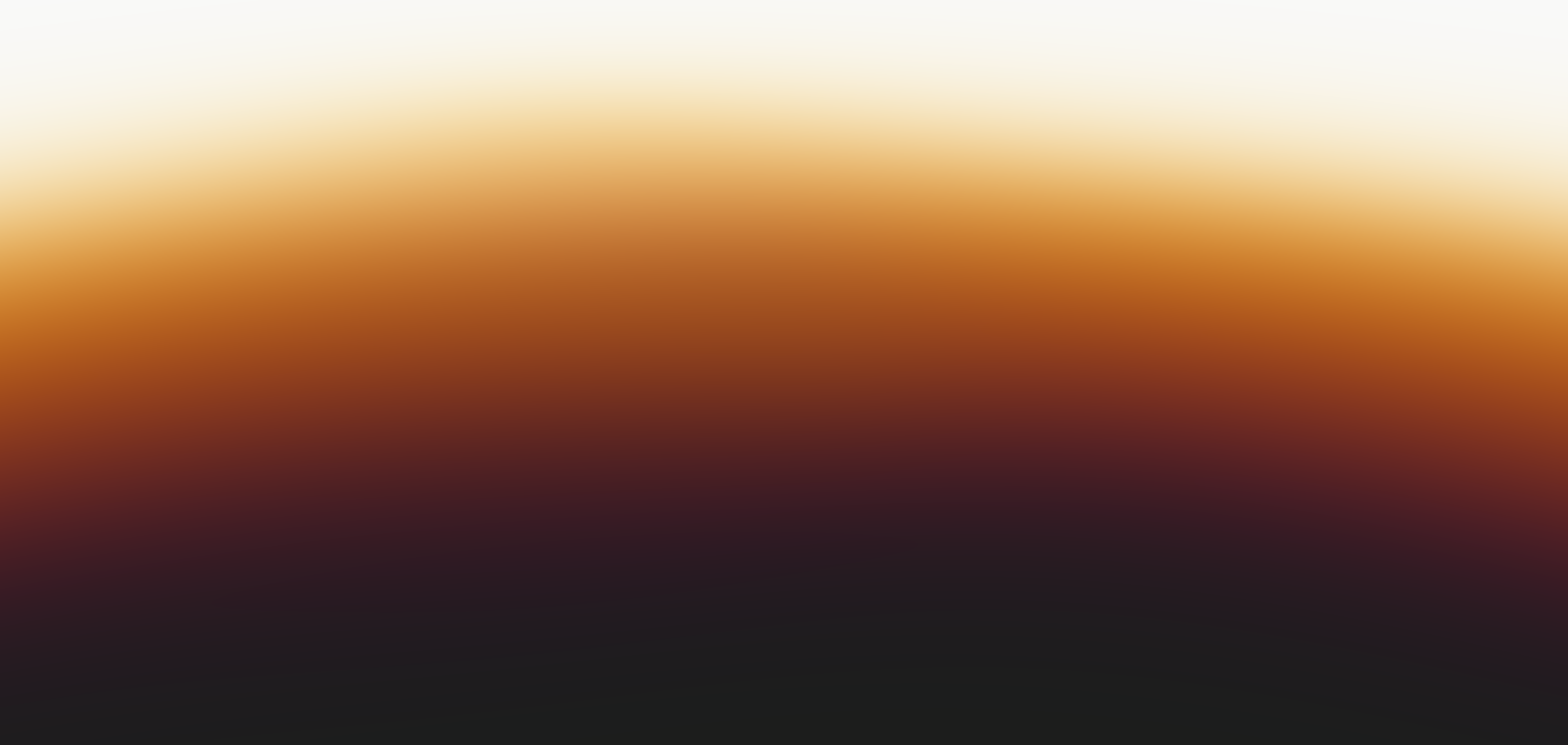 Smooth gradient blending warm colors from white and light orange at the top to dark brown and black at the bottom.