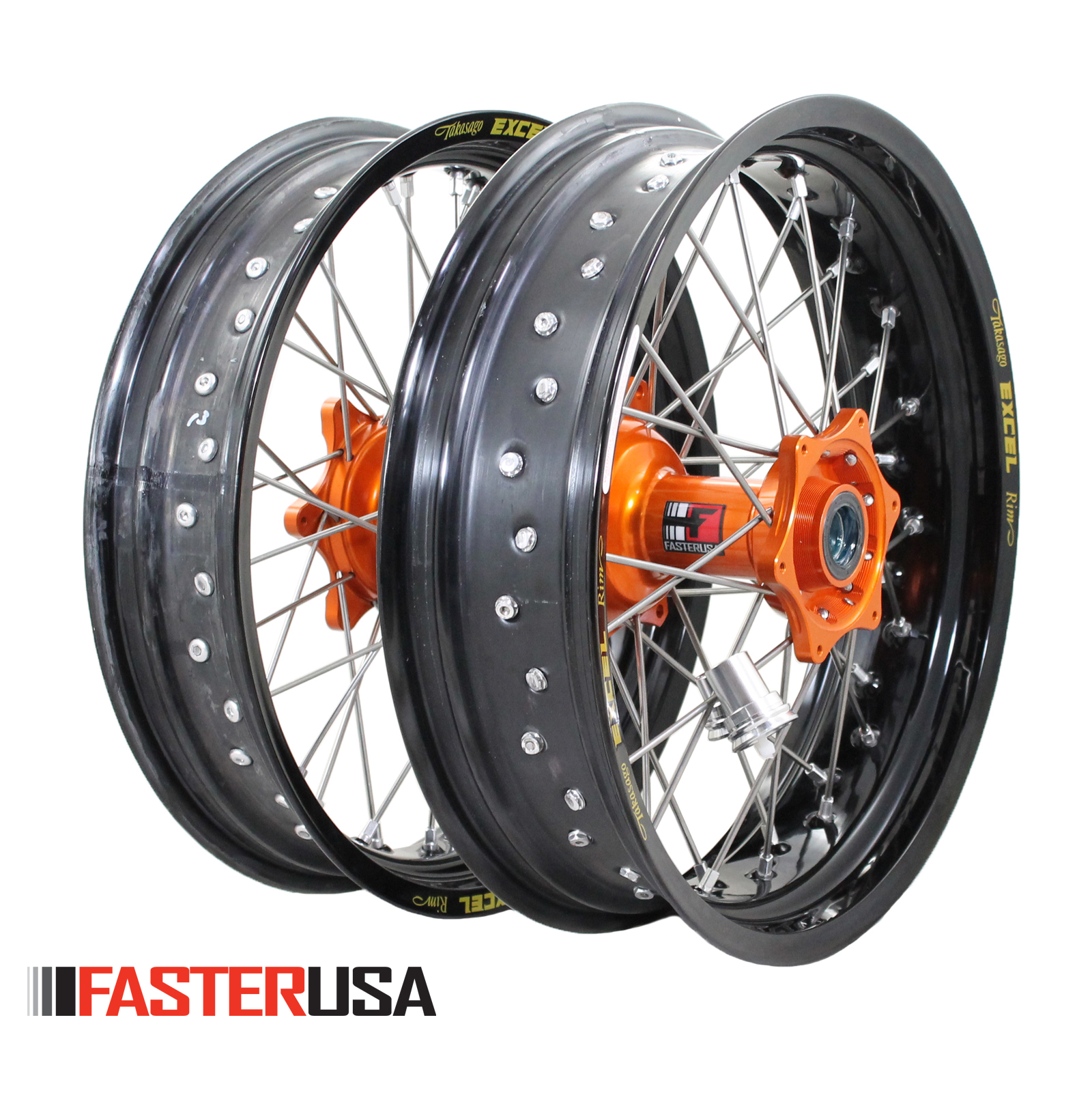 KTM Excel Takasago Supermoto Wheelset