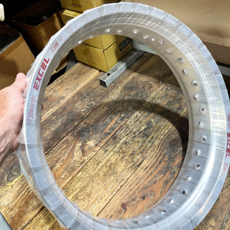 Special Excel Supermoto Rear Rim 17X4.25 36H EKS422 KTM/HUSKY