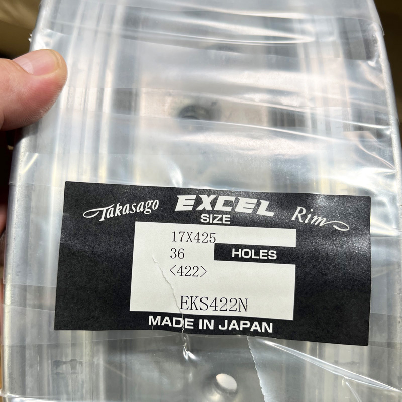 Special Excel Supermoto Rear Rim 17X4.25 36H EKS422 KTM/HUSKY