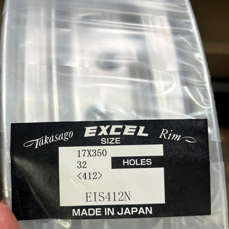 Special Excel Supermoto Rim 17X3.50 32H EIS412