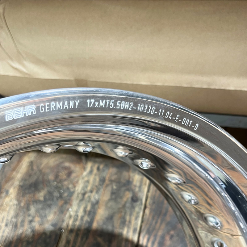 Special Behr German Supermoto Rim 17X5.50 36H 