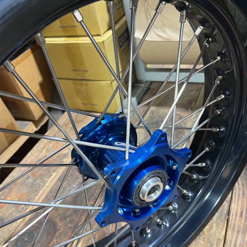Special YZ/F 08-26 Supermoto Wheel Set German Behr Rims 17x3.50 / 17x5.0