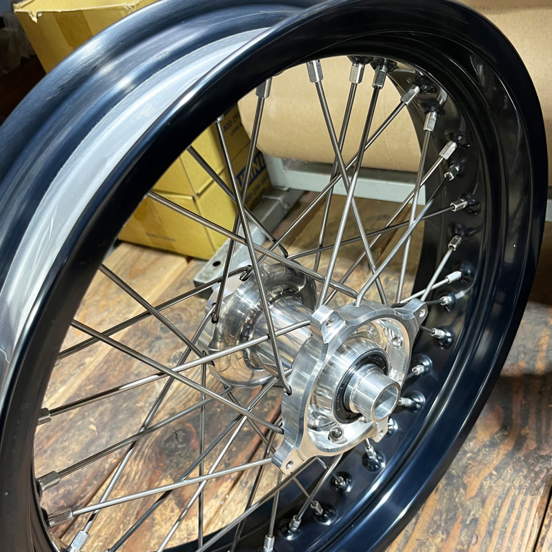 Special RMZ 05-26 Supermoto Wheel Set German Behr Rims 16.5x3.50 / 17x5.00