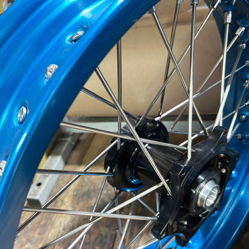 Special YZ/F 08-26 Supermoto Wheel Set German Behr Rims 16.5x3.50 / 17x5.0