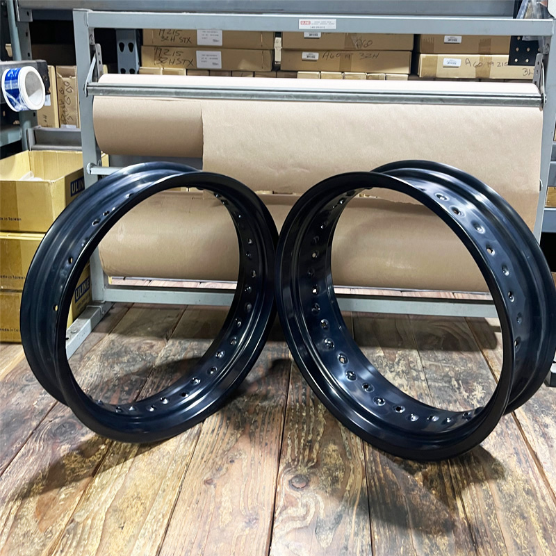 Special Behr German Supermoto Rims Set 16.5X3.50 / 17X5.00 36H 