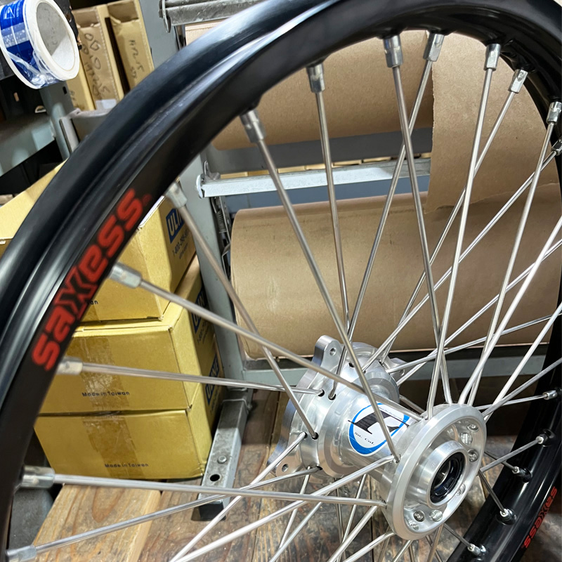 Special KX/F 05-18 Wheel Set German Behr Rims 21 / 19
