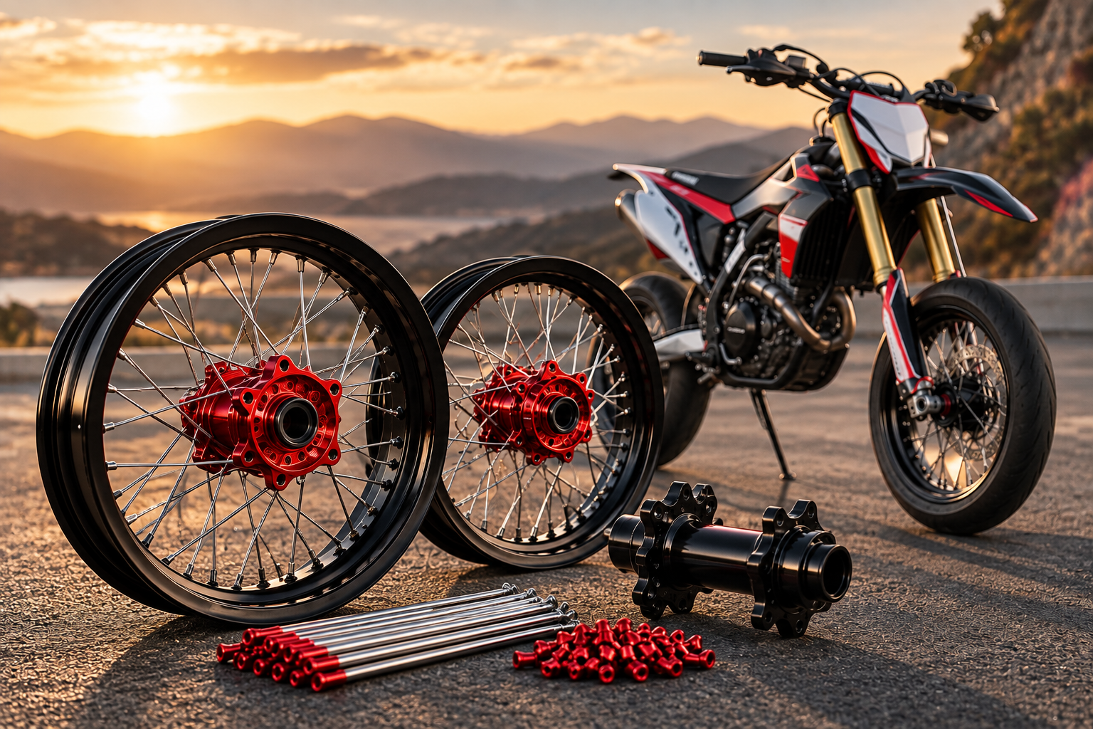 Supermoto Wheels, Hubs & Spokes: Everything You Need to Know Before You Upgrade