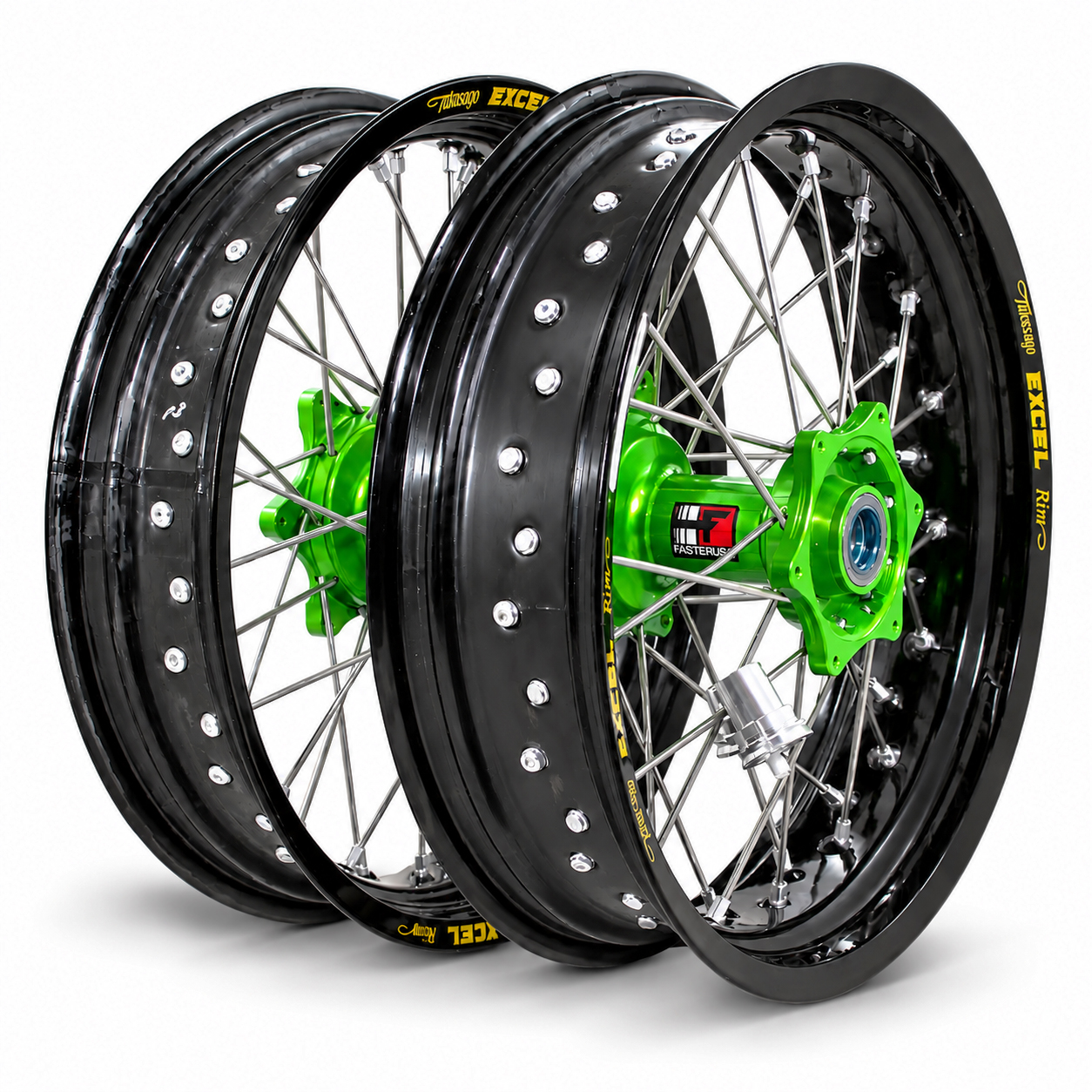 KX/F Excel Takasago Supermoto Wheelset