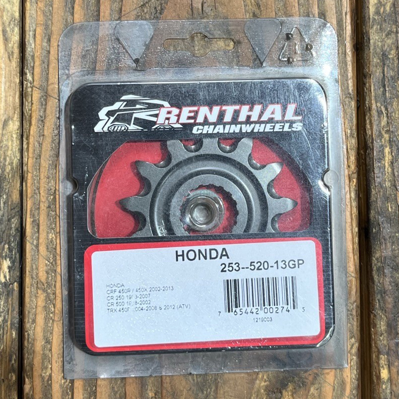 CR / CRF Front Renthal Sprocket 13T 253--520-13GP