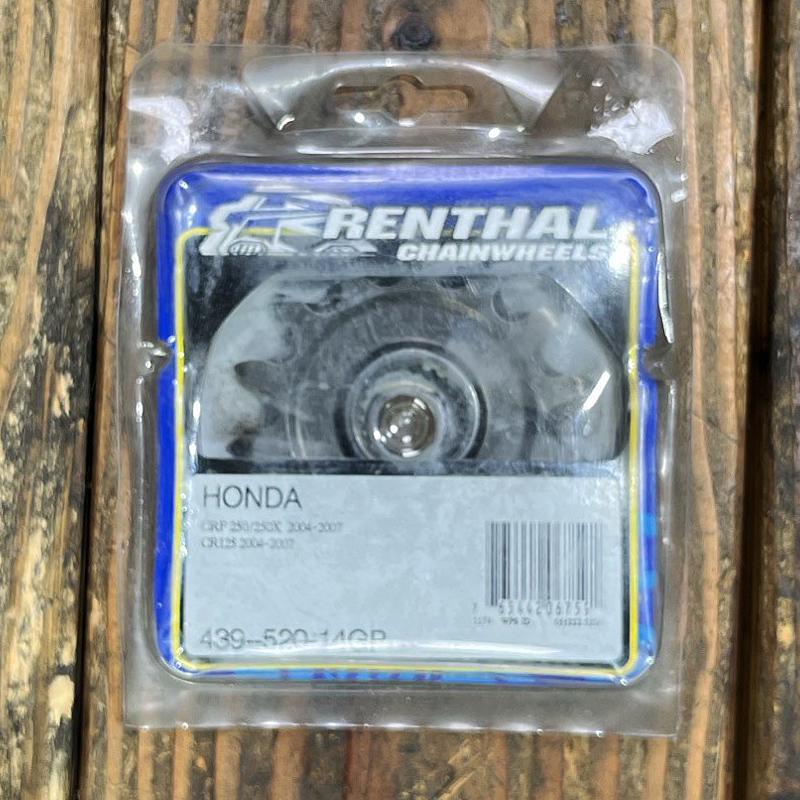 CR / CRF Front Renthal Sprocket 14T 439--520-14GP