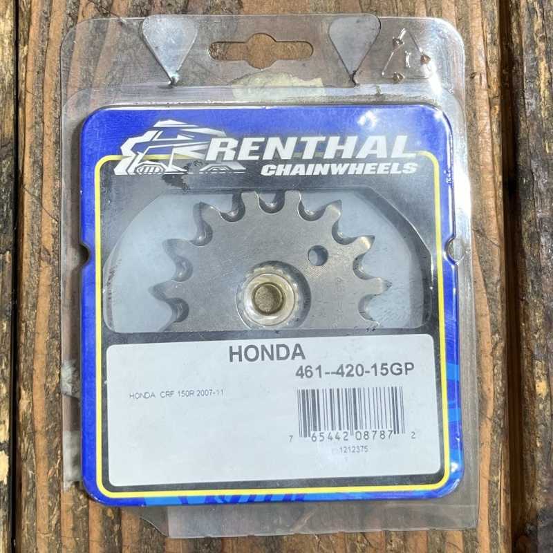CRF 150R Front Renthal Sprocket 15T 461--420-15GP