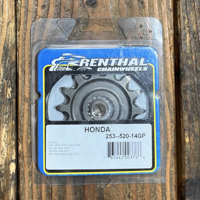 CR / CRF Front Renthal Sprocket 14T 253--520-14GP