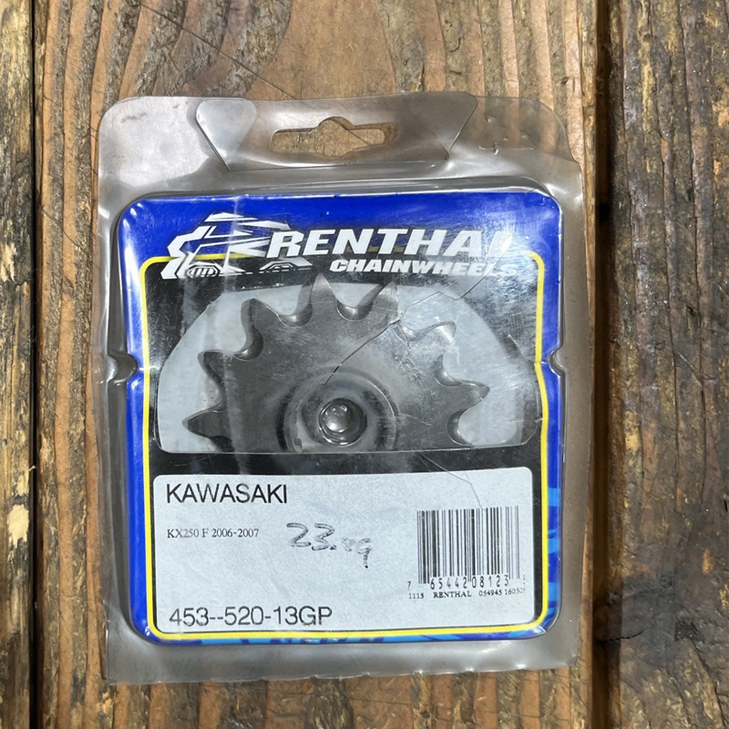 KX250F Front Renthal Sprocket 13T 453--520-13GP