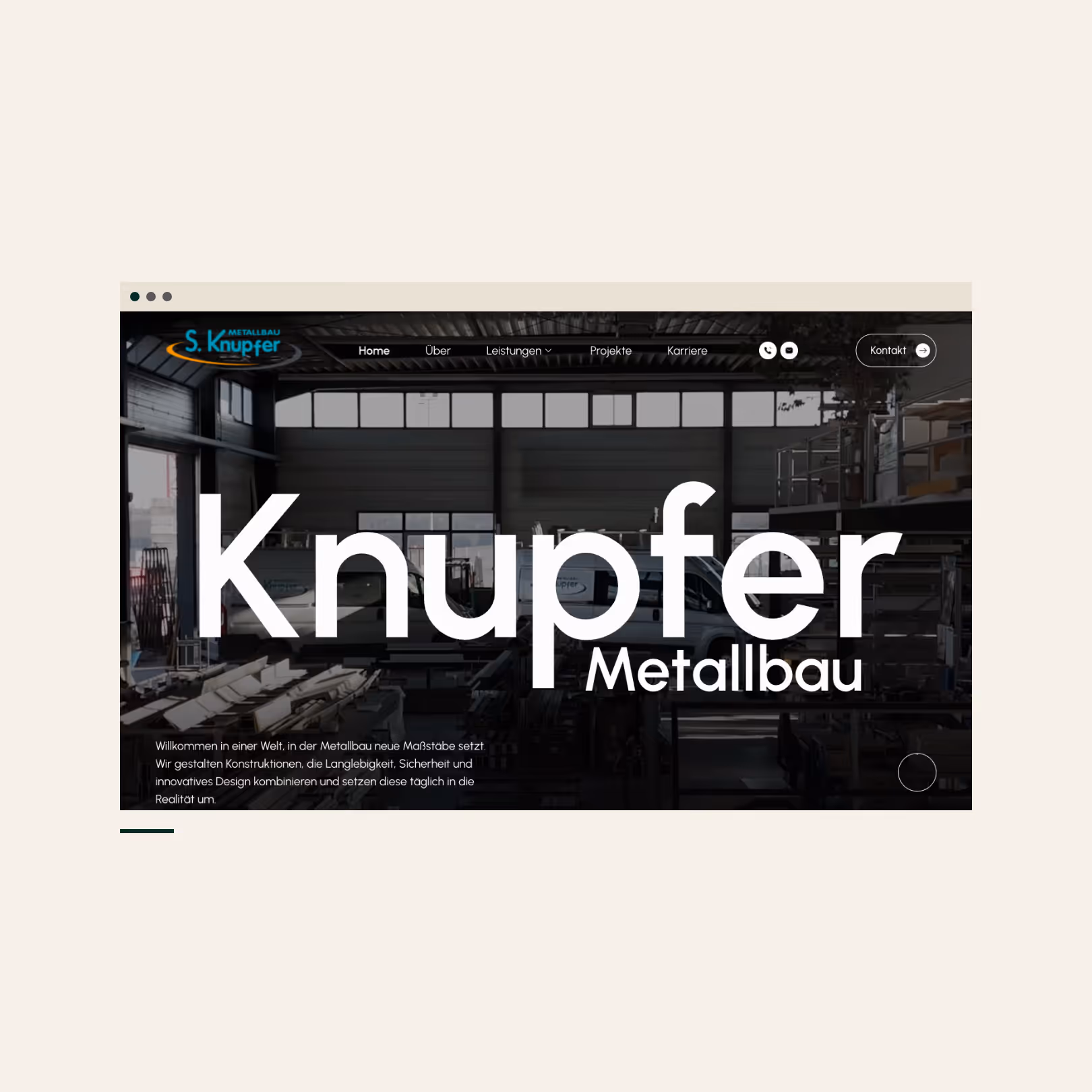 Knupfer biegt sich nicht.