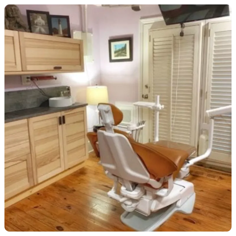 Modern dental operatory at Folly Beach Family Dentistry, Folly Beach SC