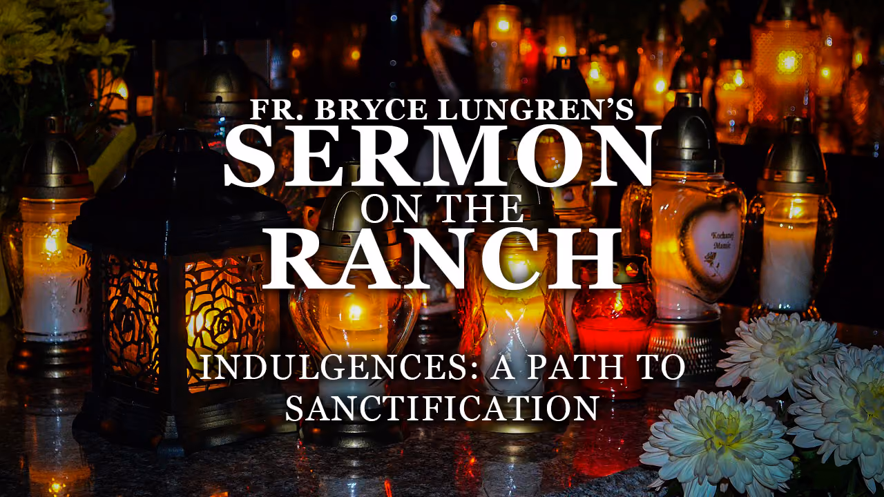 Indulgences: A Path to Sanctification