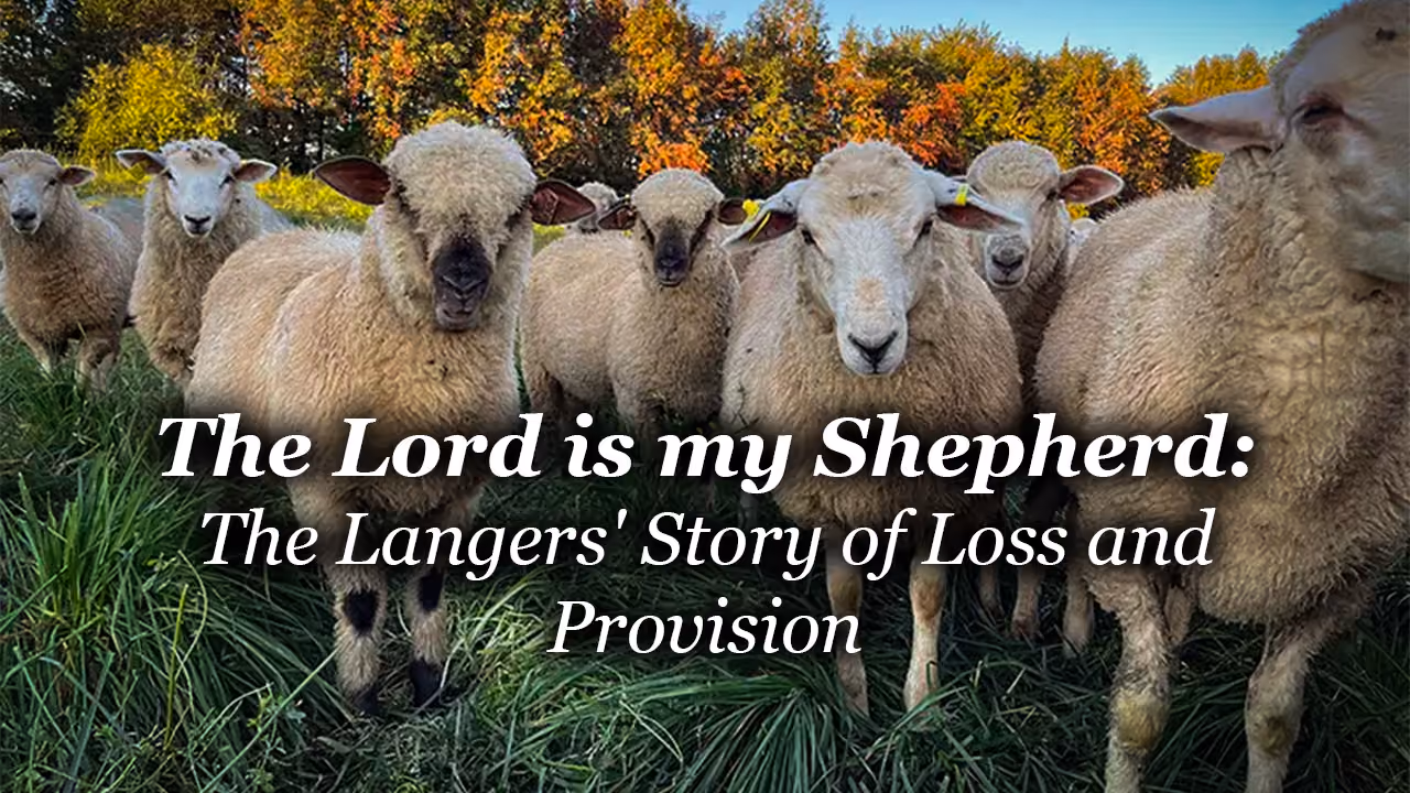 The Lord is my Shepherd - The Langers' Story of Loss and Provision