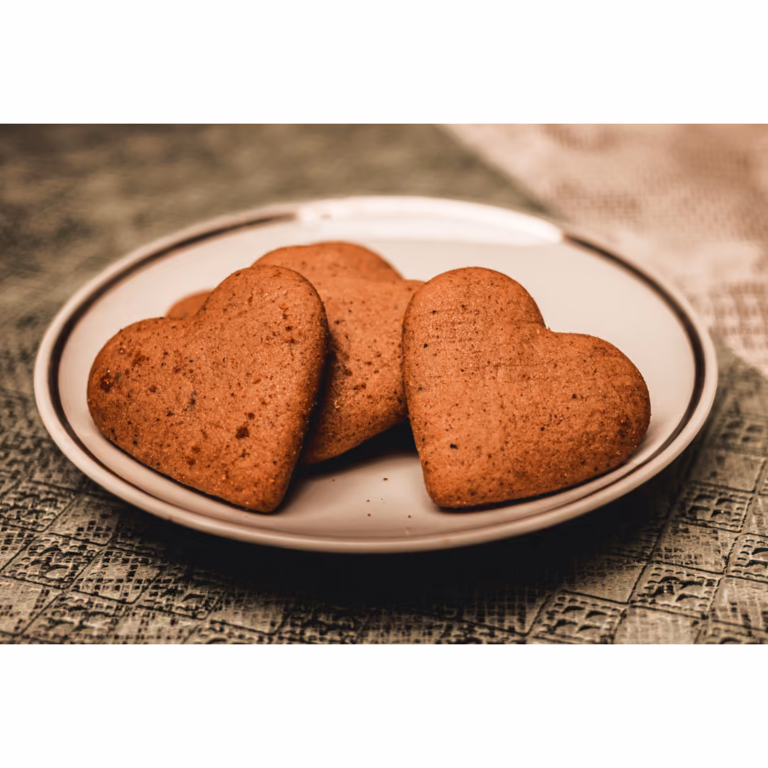 Valentine Gingerbread Cookies