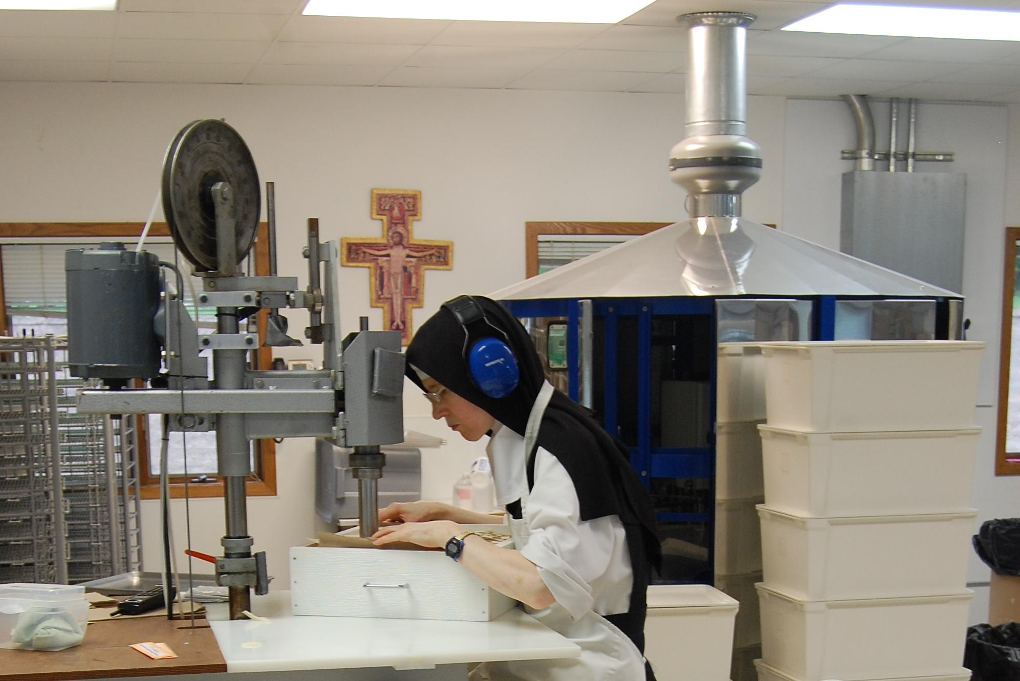 The Hidden Monastic Work of Human Hands: Making Bread for the Altar