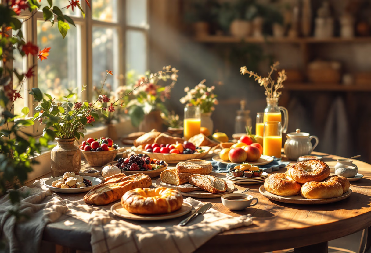 image of themed event decorations (for a bakery)