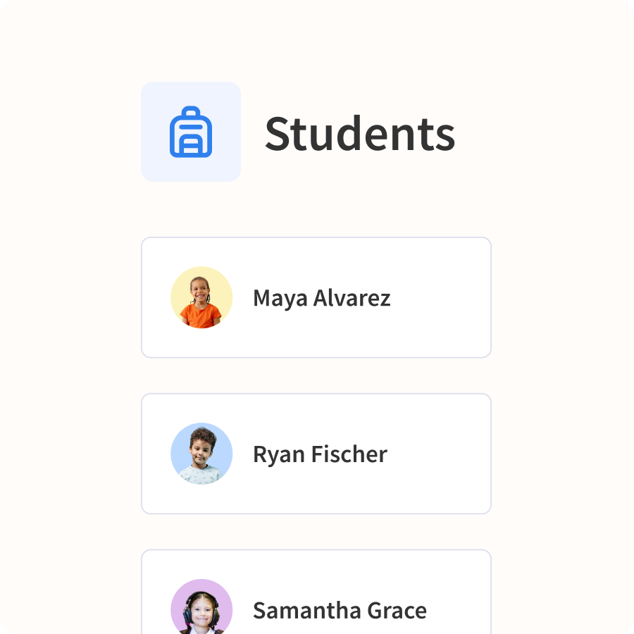 Student Management feature preview