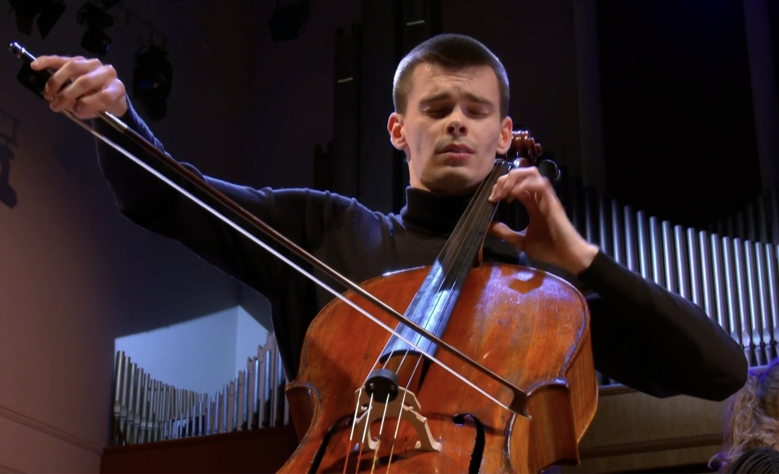 Krzysztof Michalski in the first round of the Queen Elisabeth Competition