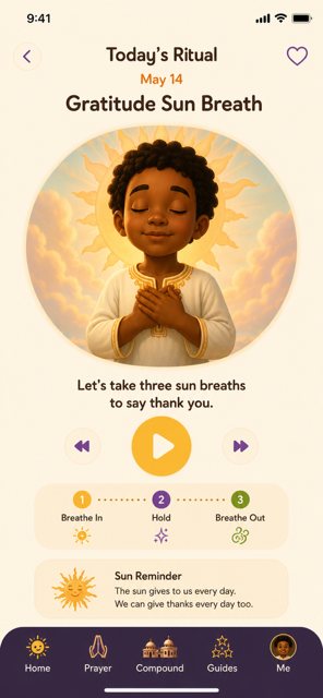 Covered Little Suns app