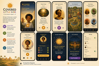 Covered Little Suns app preview