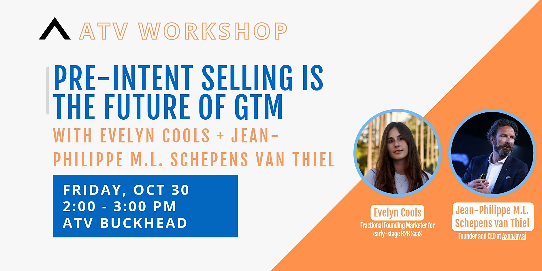 ATV Workshop: Pre-Intent Selling Is the Future of GTM