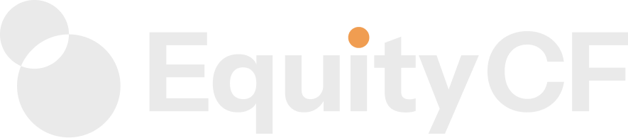 EquityCF Logo in White