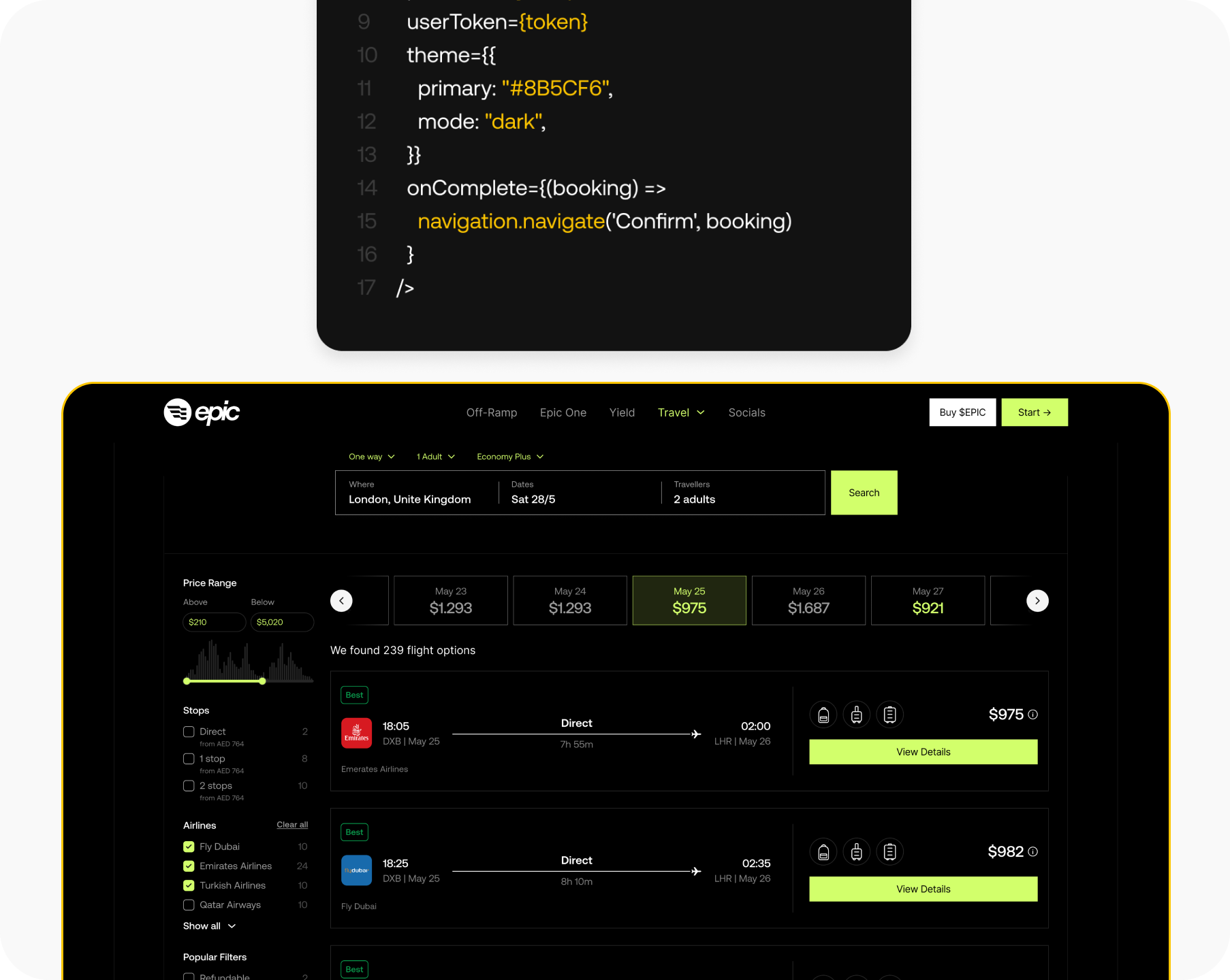 Add Travel to Your App in Minutes