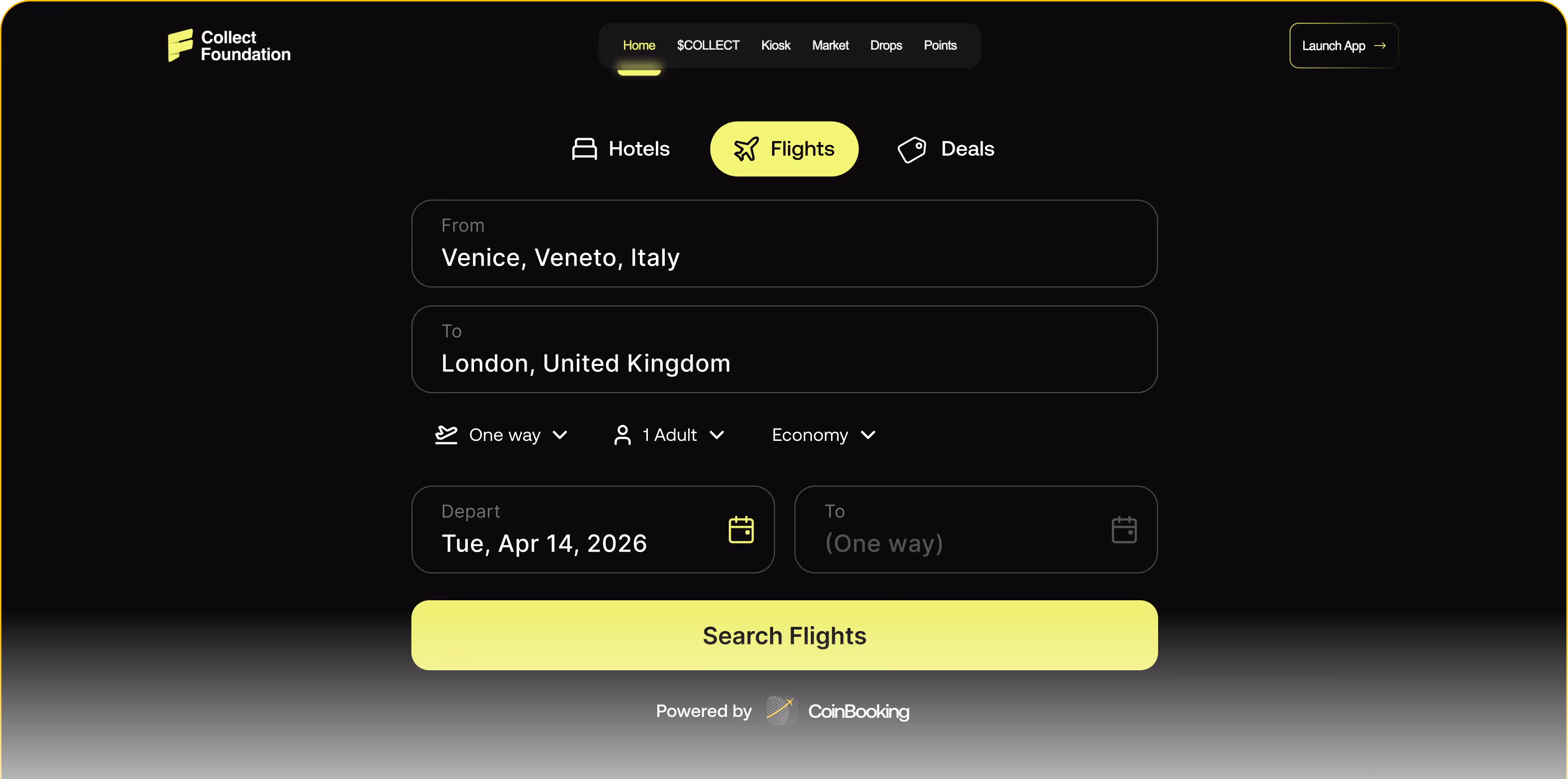 CoinBooking Platform
