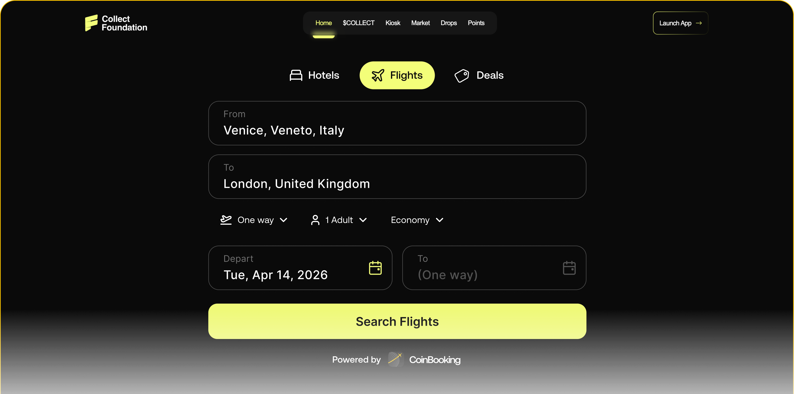 CoinBooking Platform