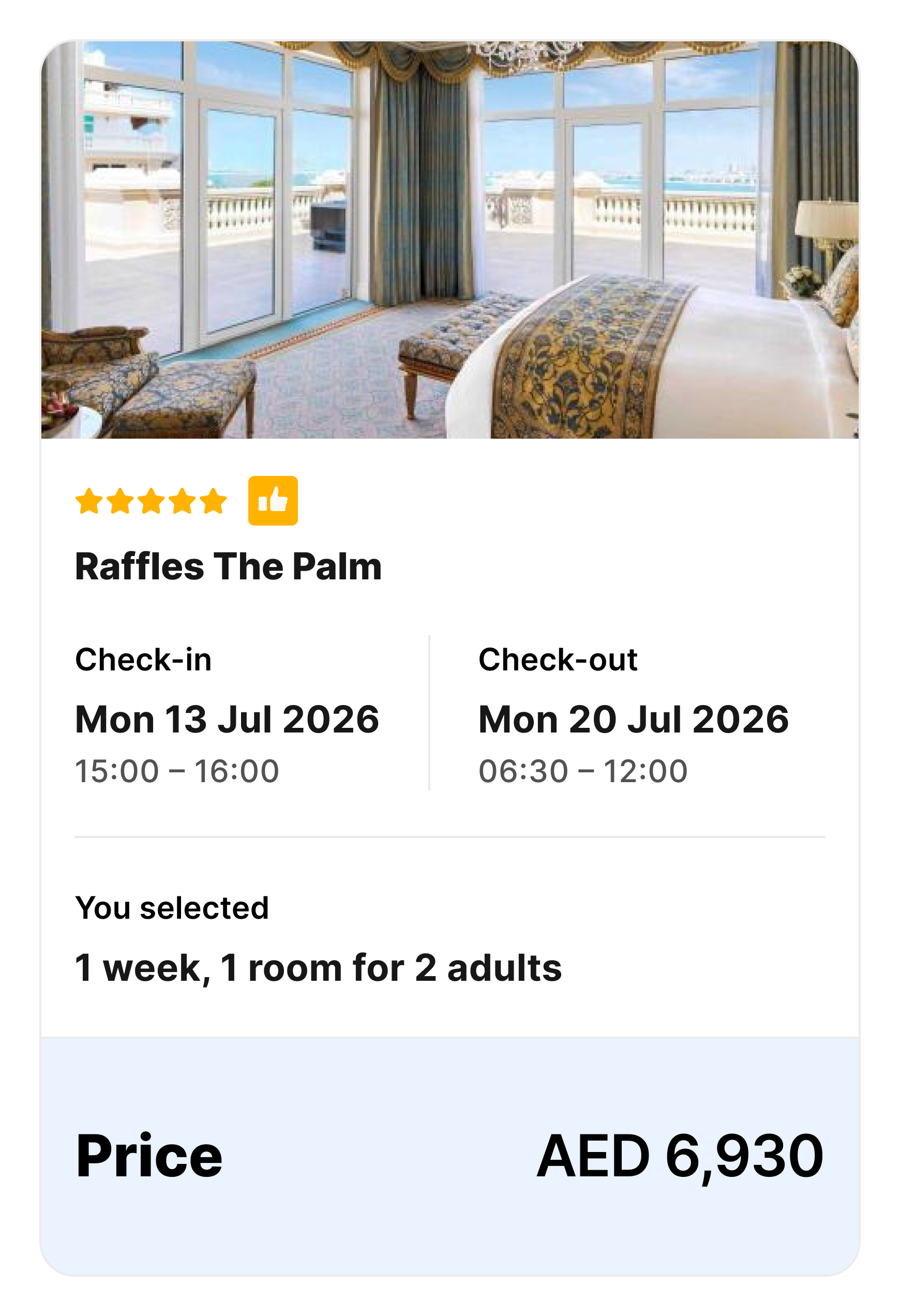 Booking.com — Dubai
