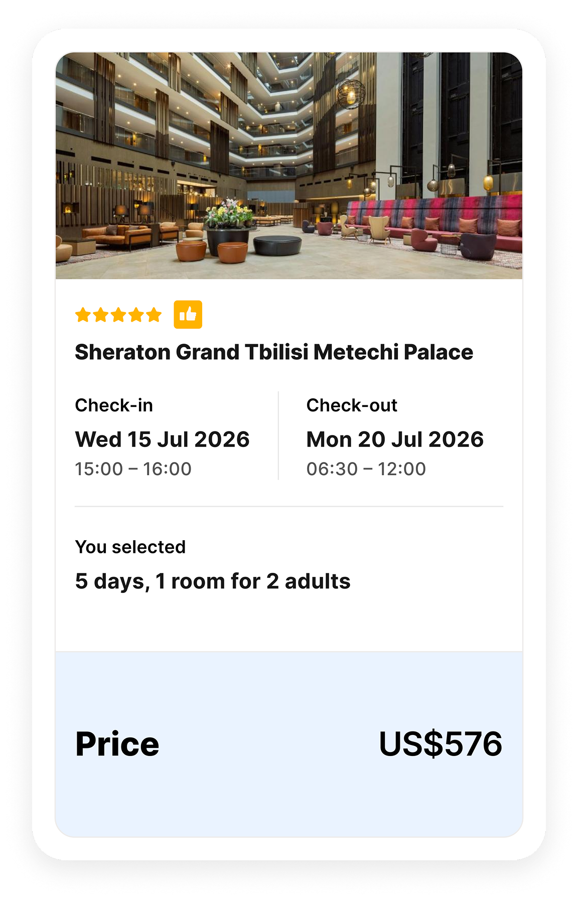 Booking.com — Tbilisi