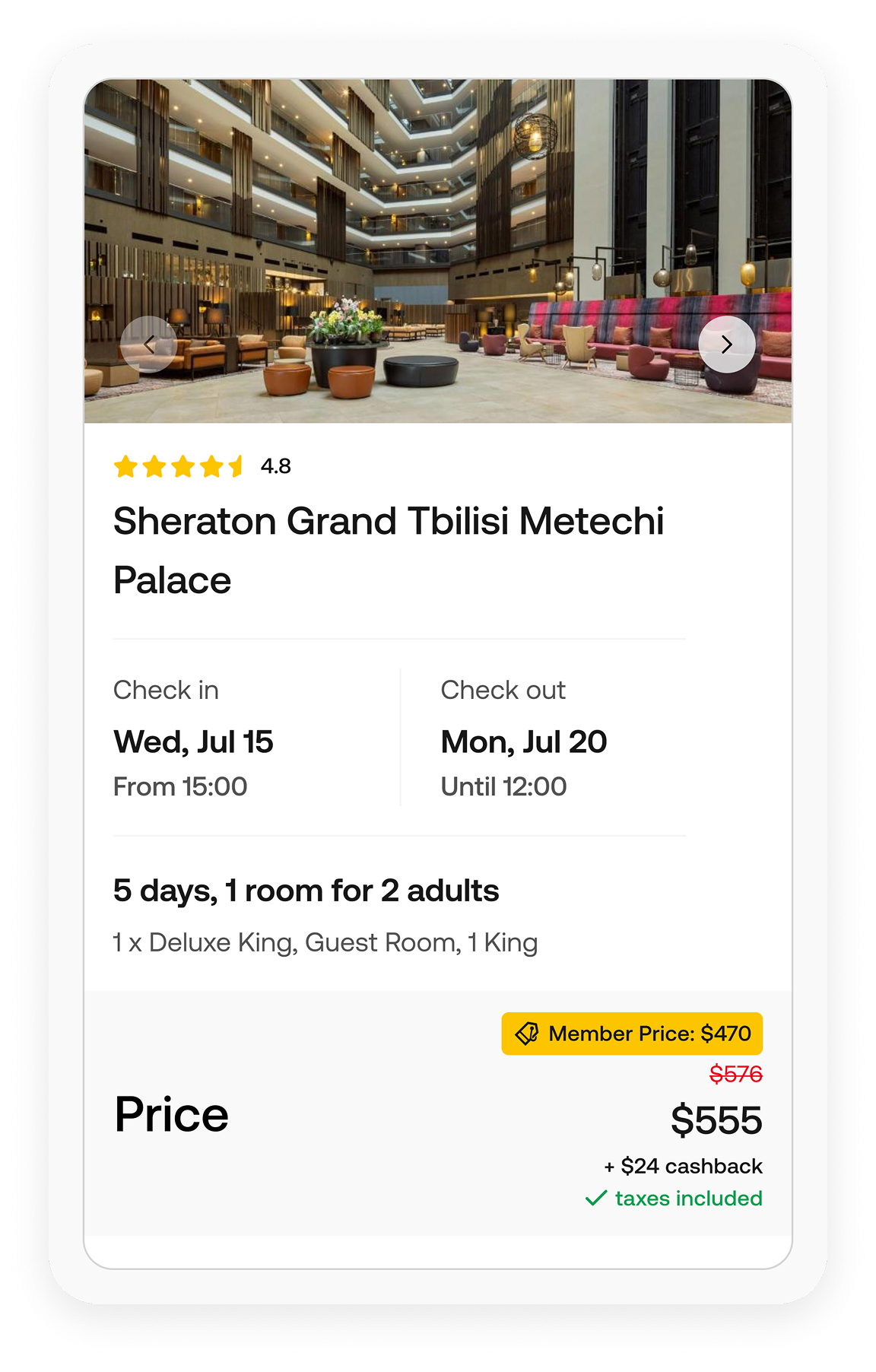 CoinBooking — Tbilisi
