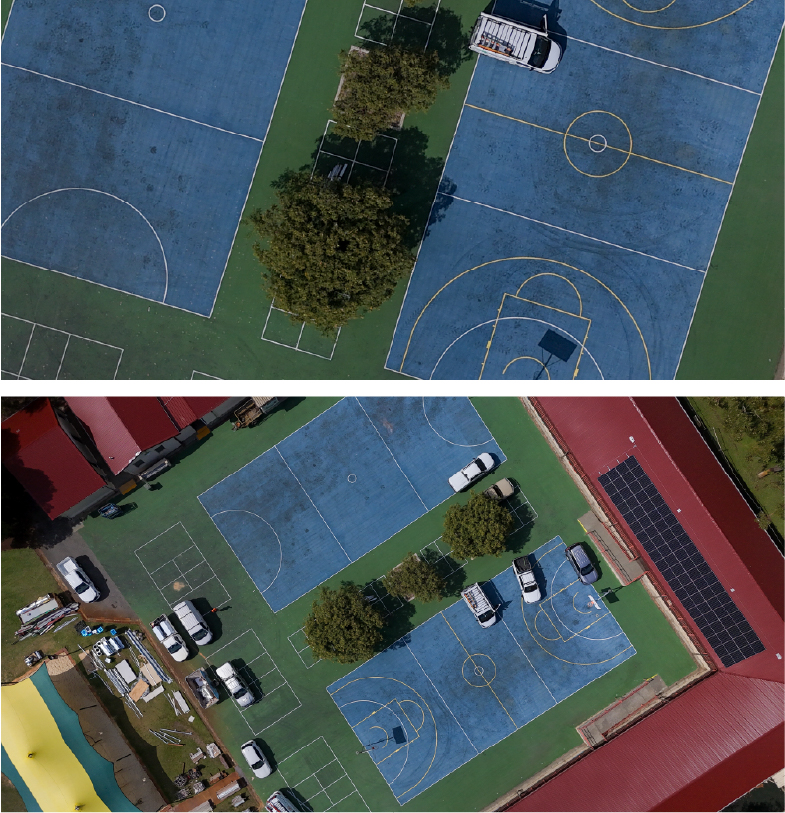 Large-scale Surface Cleaning