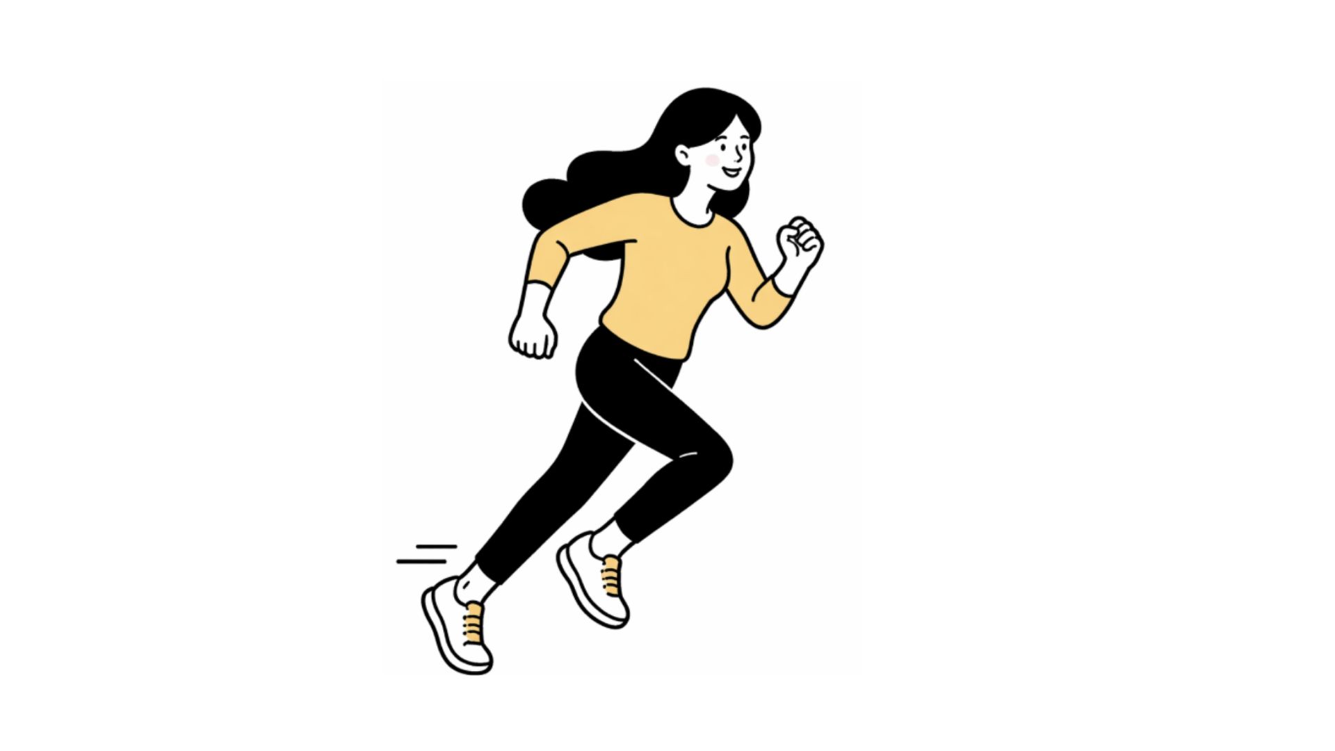 Illustration of a person getting an idea, with them pointing to a lightbulb