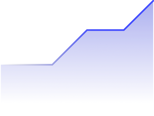 Upward trending line chart showing business growth