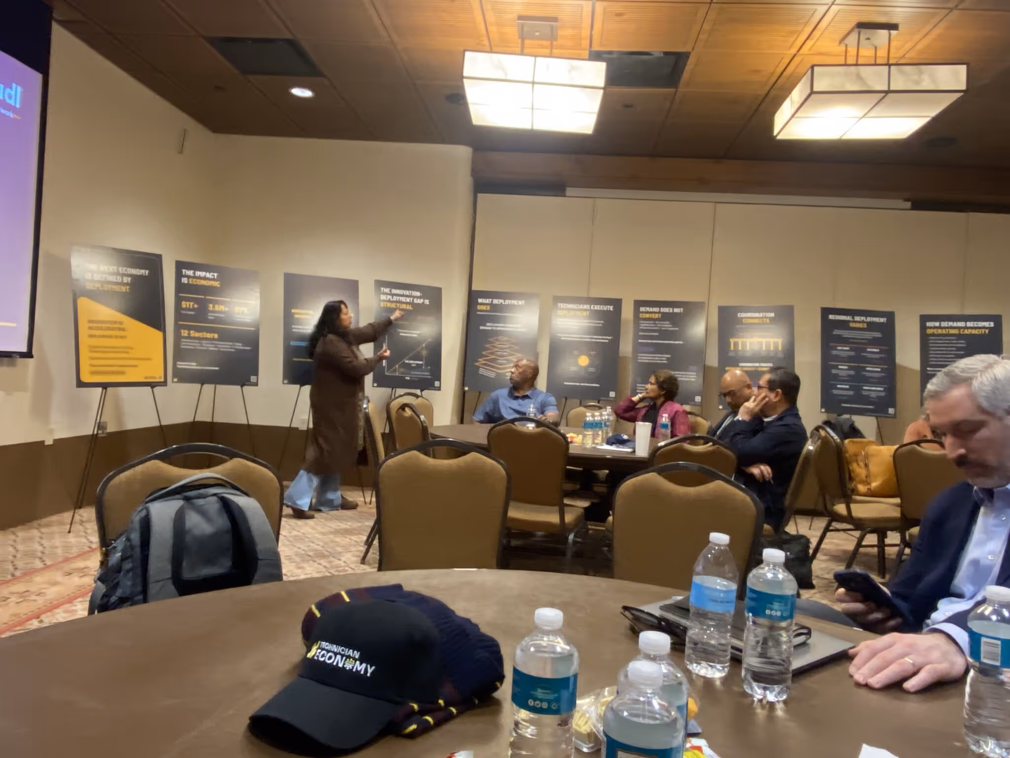 National Strategy Session — Dr. Parminder K. Jassal presenting the Technician Economy™ framework