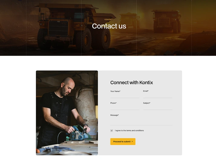 Kontix-contact-two-page-image-webflow-ecommerce-template