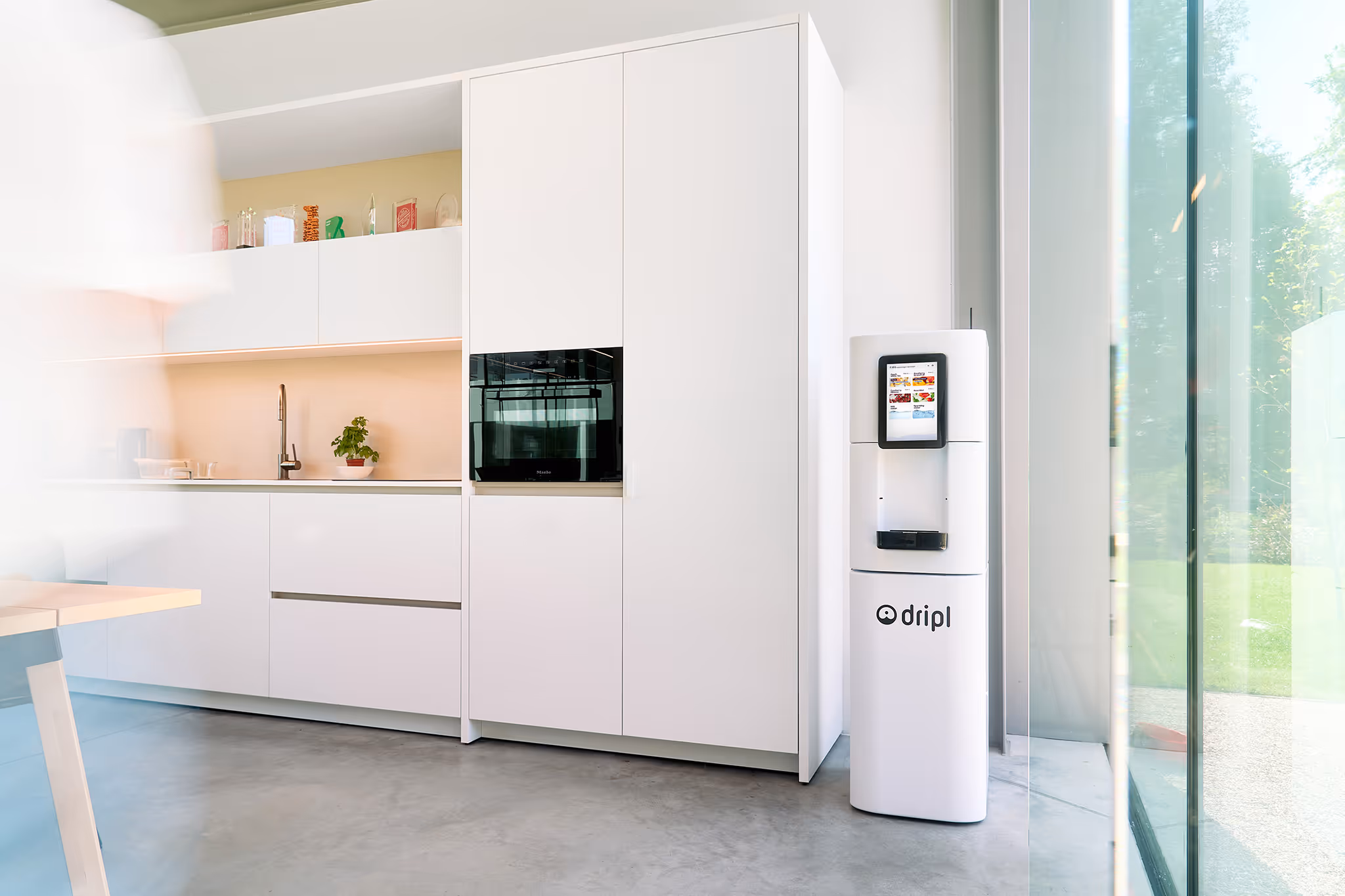 Dripl Refill Point in a kitchen