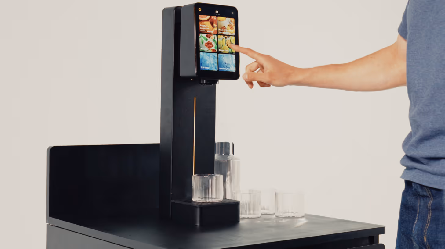 Dripl waterdispenser of gezonde drankautomaat op kantoor