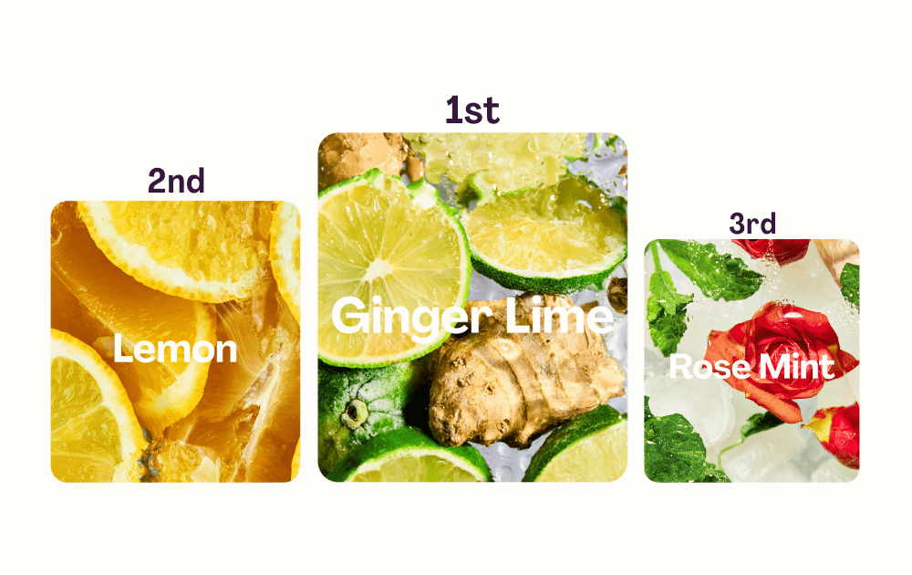 De top 3 favorieten Dripl Drink smaken van Unit-T