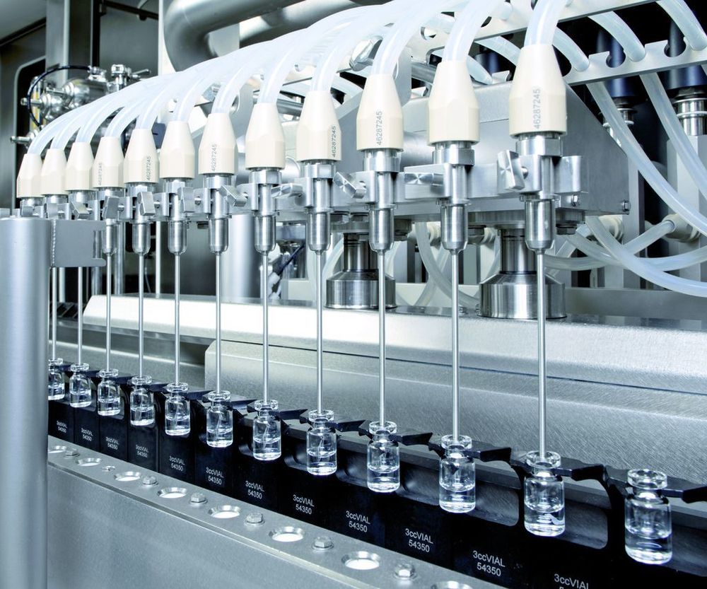 Aseptic filling line