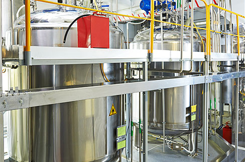 Water and steam piping system