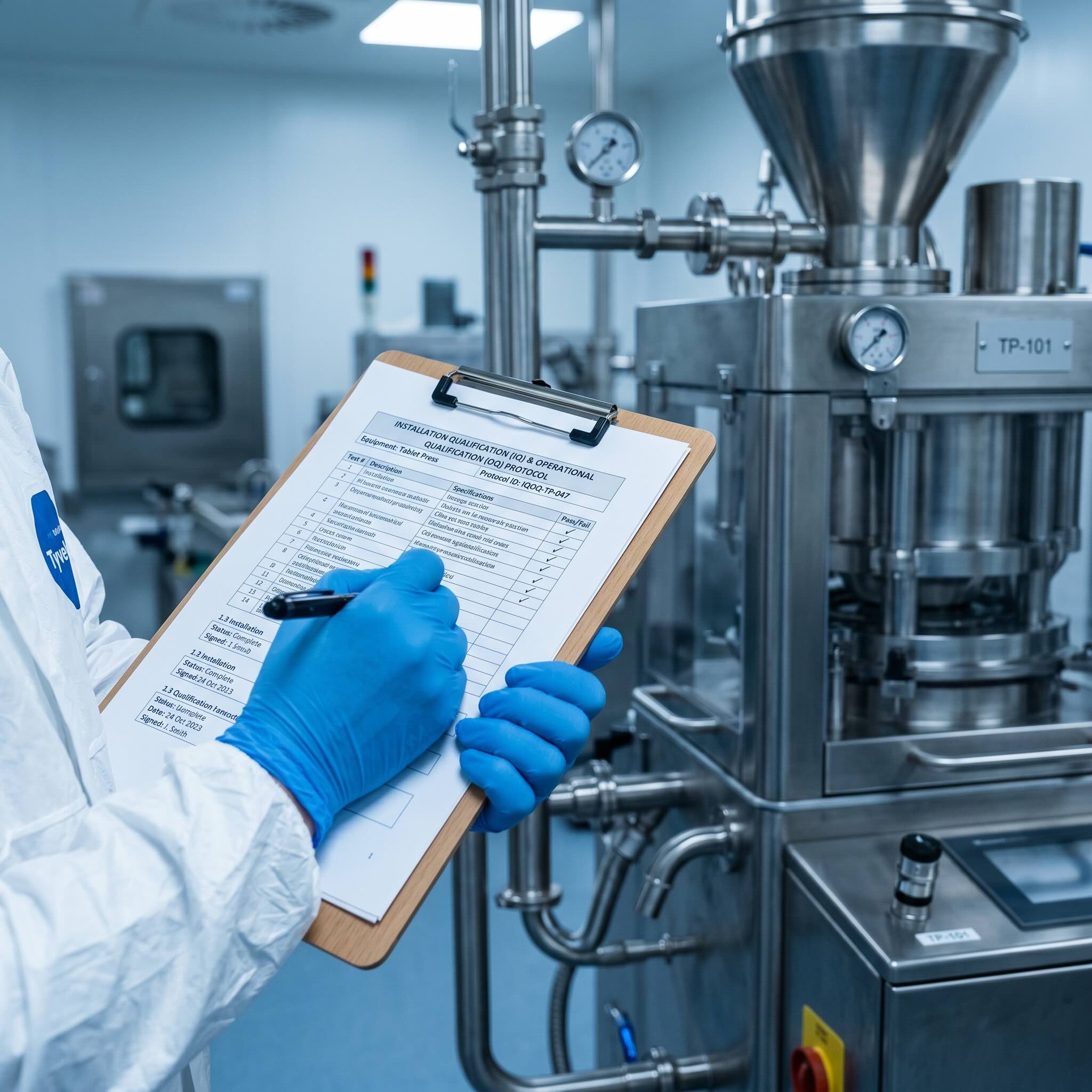 Active air sampler and labelled settle plates for environmental monitoring in a cleanroom